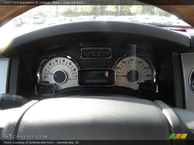 Black / Charcoal Black 2007 Ford Expedition EL Limited