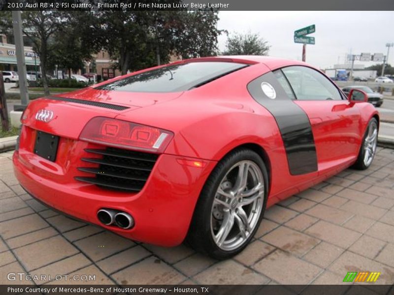  2010 R8 4.2 FSI quattro Brilliant Red