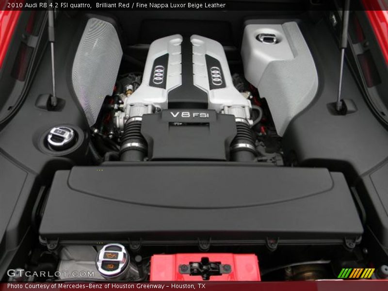  2010 R8 4.2 FSI quattro Engine - 4.2 Liter FSI DOHC 32-Valve VVT V8