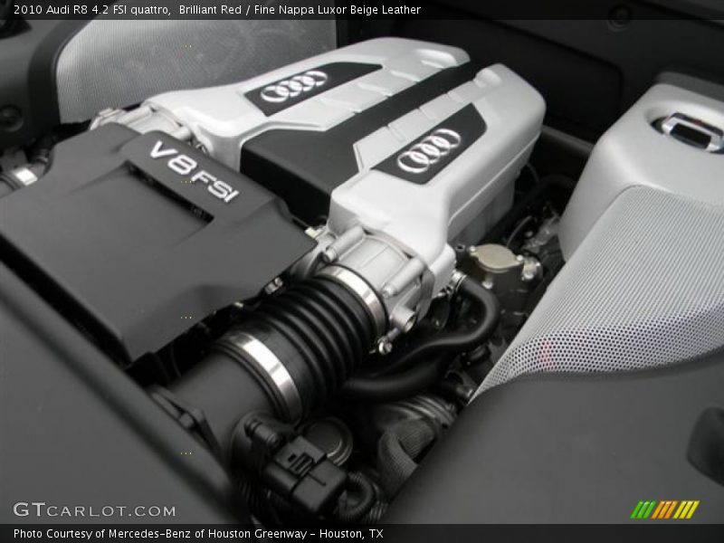  2010 R8 4.2 FSI quattro Engine - 4.2 Liter FSI DOHC 32-Valve VVT V8
