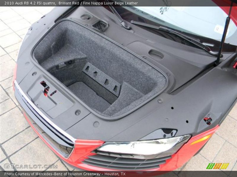  2010 R8 4.2 FSI quattro Trunk