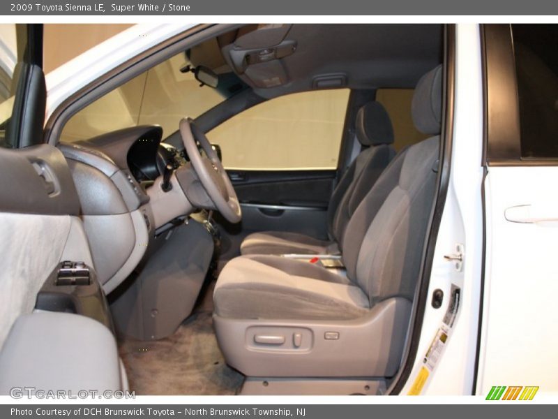 Super White / Stone 2009 Toyota Sienna LE