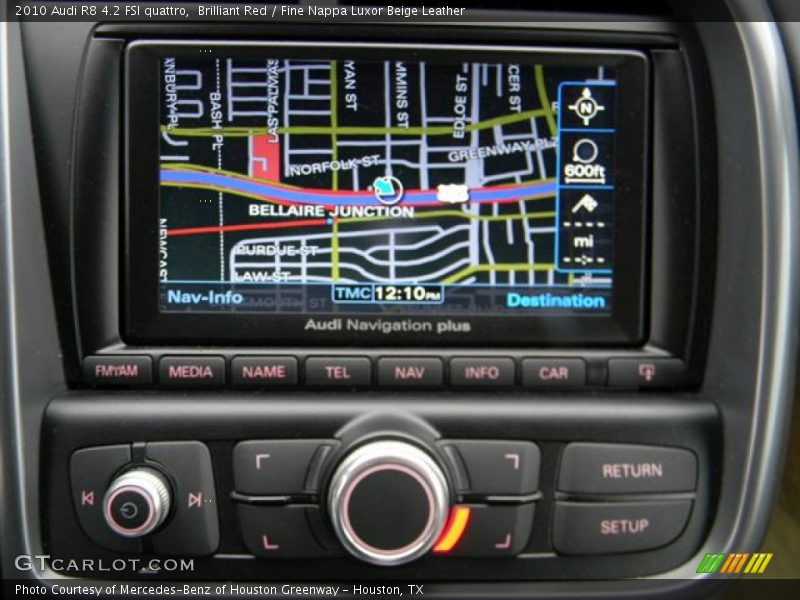 Navigation of 2010 R8 4.2 FSI quattro