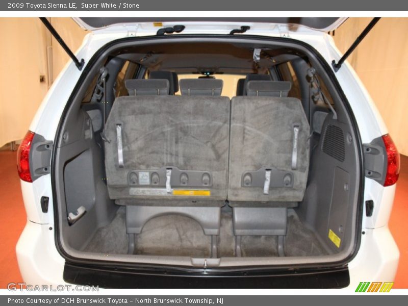 Super White / Stone 2009 Toyota Sienna LE