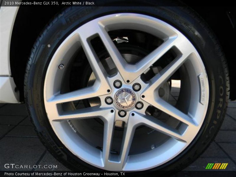 Arctic White / Black 2010 Mercedes-Benz GLK 350