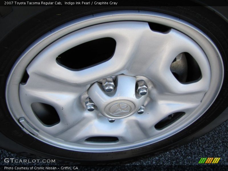 Indigo Ink Pearl / Graphite Gray 2007 Toyota Tacoma Regular Cab