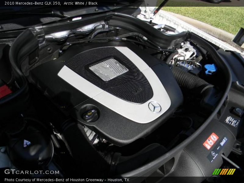 Arctic White / Black 2010 Mercedes-Benz GLK 350