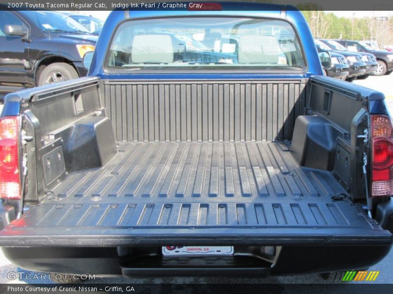 Indigo Ink Pearl / Graphite Gray 2007 Toyota Tacoma Regular Cab