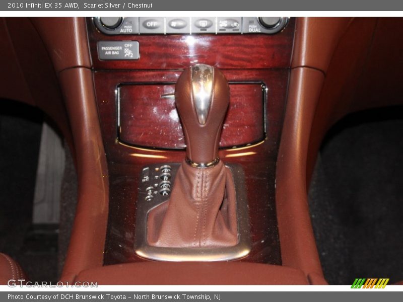  2010 EX 35 AWD 5 Speed DS Automatic Shifter