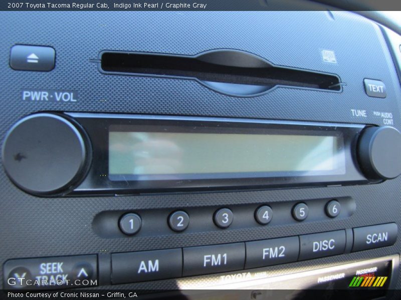 Indigo Ink Pearl / Graphite Gray 2007 Toyota Tacoma Regular Cab