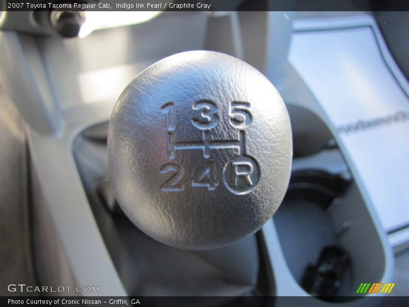 Indigo Ink Pearl / Graphite Gray 2007 Toyota Tacoma Regular Cab