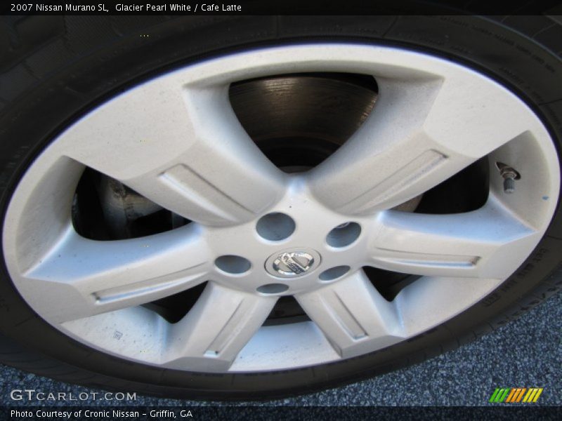 Glacier Pearl White / Cafe Latte 2007 Nissan Murano SL