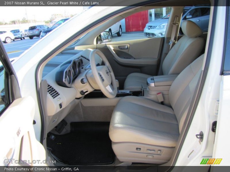 Glacier Pearl White / Cafe Latte 2007 Nissan Murano SL