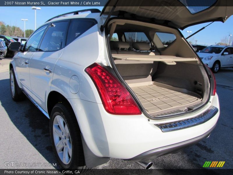 Glacier Pearl White / Cafe Latte 2007 Nissan Murano SL