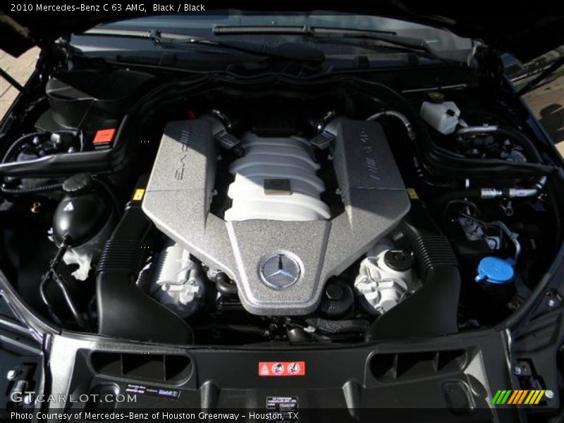 Black / Black 2010 Mercedes-Benz C 63 AMG