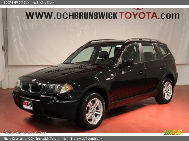 Jet Black / Black 2005 BMW X3 3.0i
