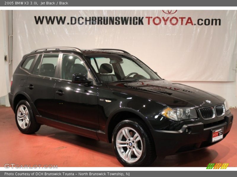 Jet Black / Black 2005 BMW X3 3.0i
