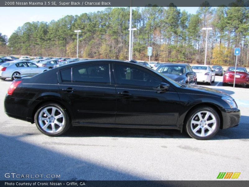 Super Black / Charcoal Black 2008 Nissan Maxima 3.5 SE