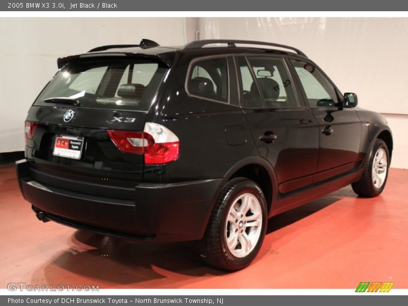 Jet Black / Black 2005 BMW X3 3.0i