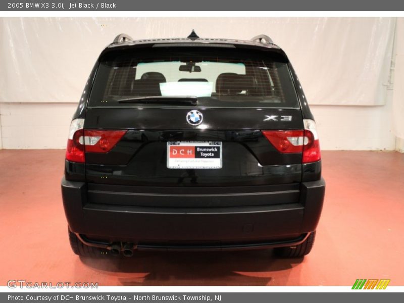 Jet Black / Black 2005 BMW X3 3.0i