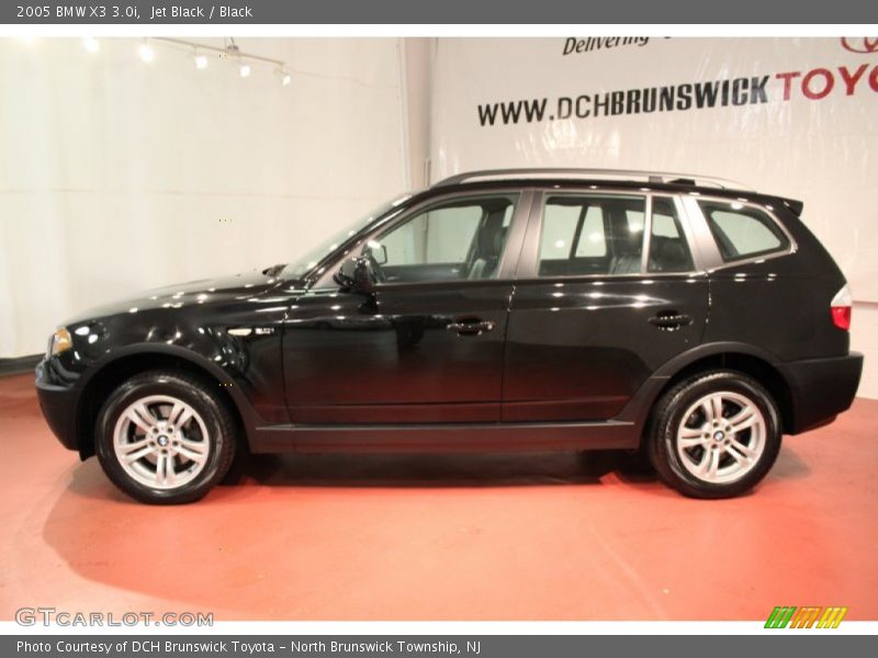 Jet Black / Black 2005 BMW X3 3.0i