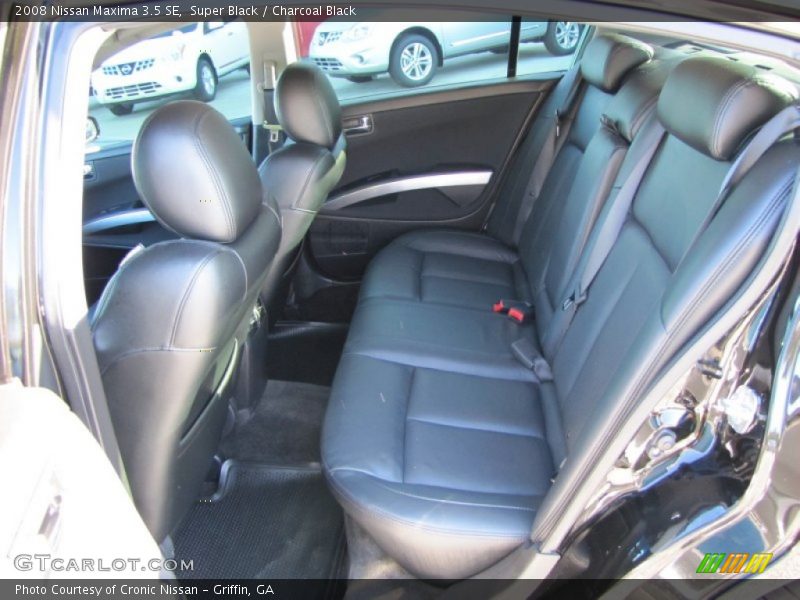Super Black / Charcoal Black 2008 Nissan Maxima 3.5 SE
