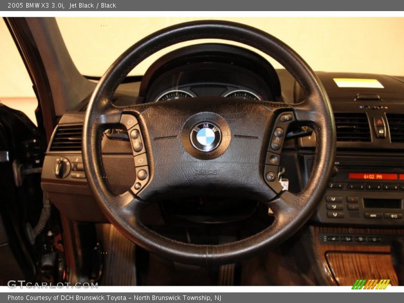 Jet Black / Black 2005 BMW X3 3.0i