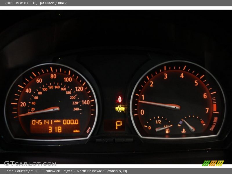 Jet Black / Black 2005 BMW X3 3.0i
