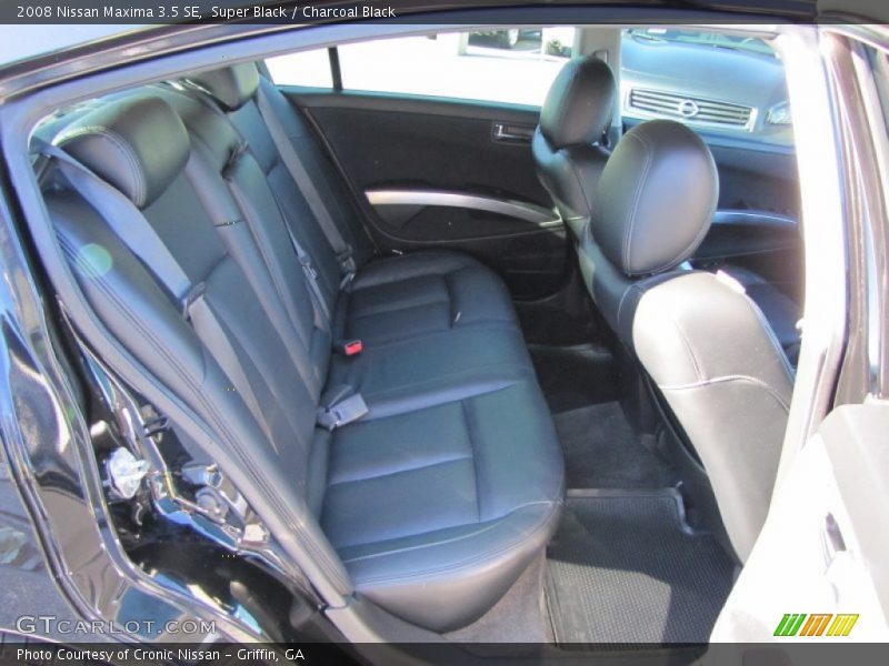 Super Black / Charcoal Black 2008 Nissan Maxima 3.5 SE