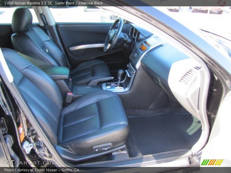 Super Black / Charcoal Black 2008 Nissan Maxima 3.5 SE