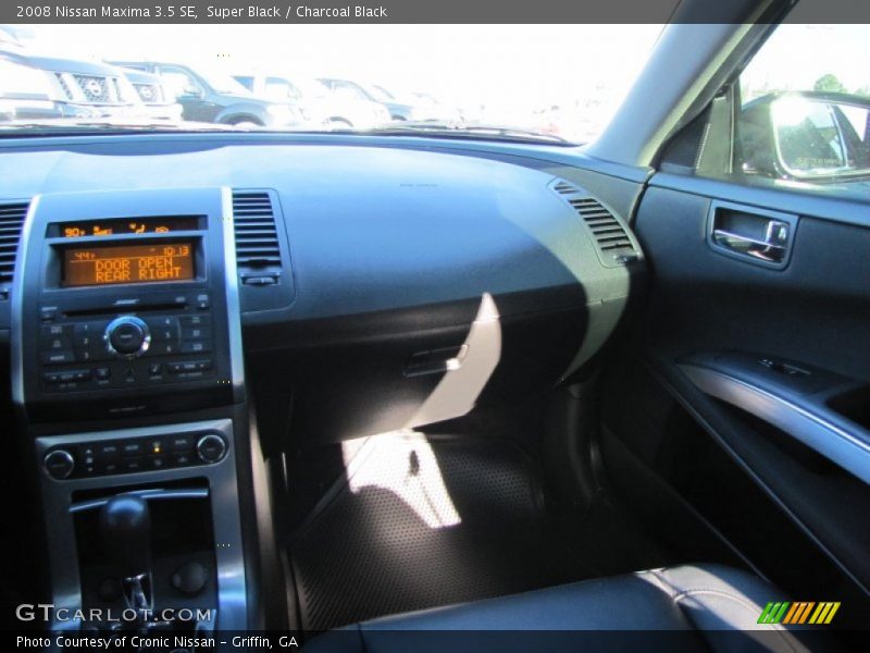 Super Black / Charcoal Black 2008 Nissan Maxima 3.5 SE