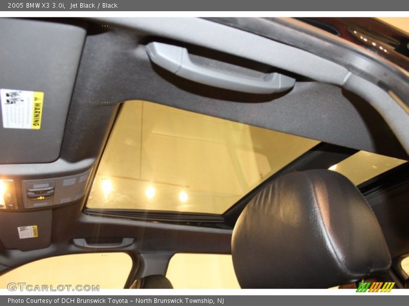 Jet Black / Black 2005 BMW X3 3.0i