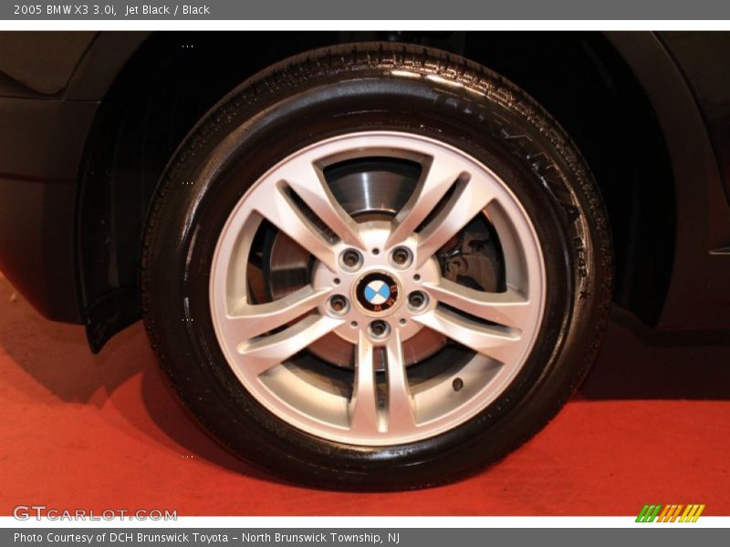Jet Black / Black 2005 BMW X3 3.0i