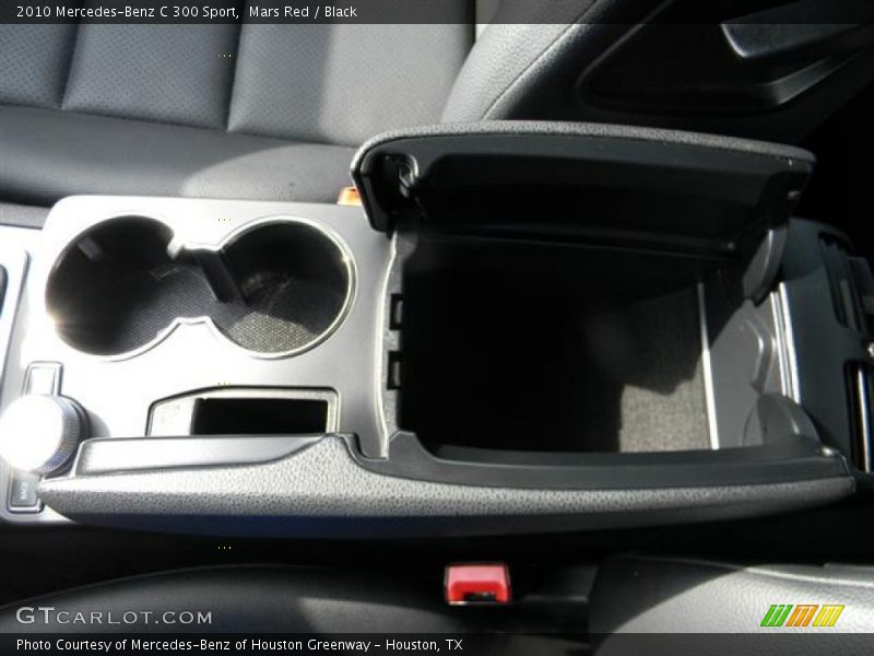 Mars Red / Black 2010 Mercedes-Benz C 300 Sport