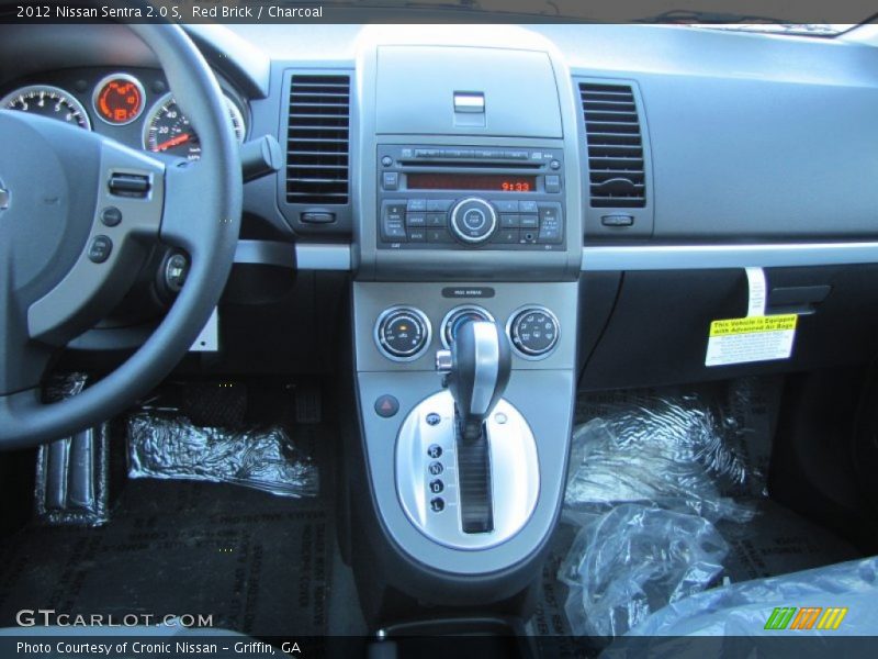 Red Brick / Charcoal 2012 Nissan Sentra 2.0 S