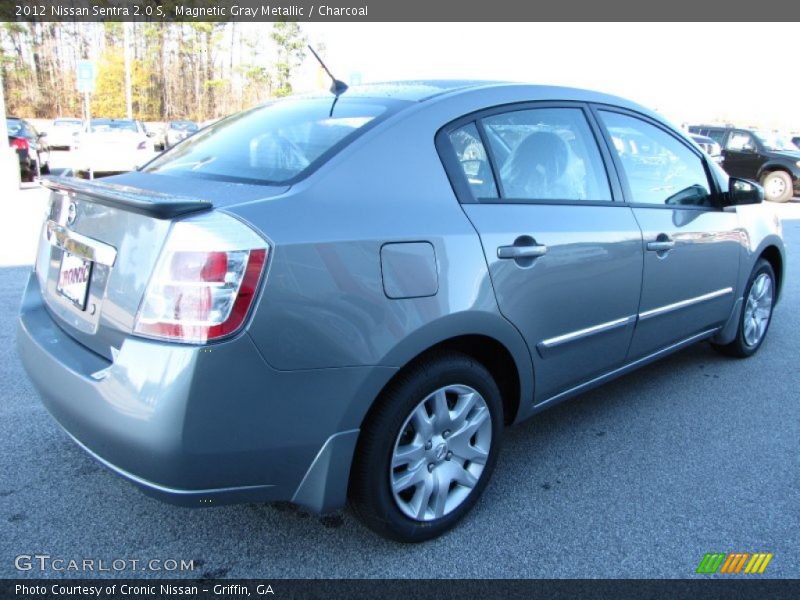 Magnetic Gray Metallic / Charcoal 2012 Nissan Sentra 2.0 S