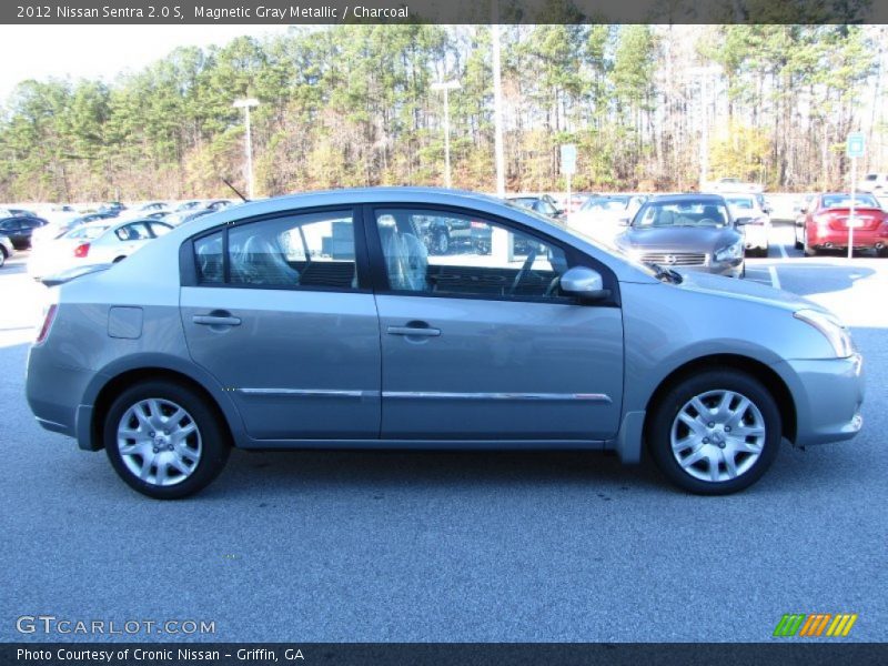 Magnetic Gray Metallic / Charcoal 2012 Nissan Sentra 2.0 S