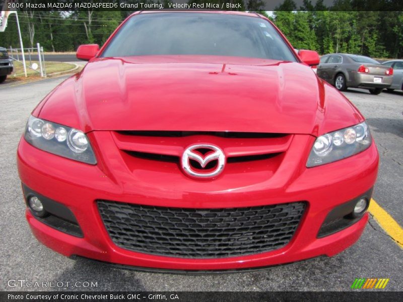 Velocity Red Mica / Black 2006 Mazda MAZDA6 MAZDASPEED6 Grand Touring