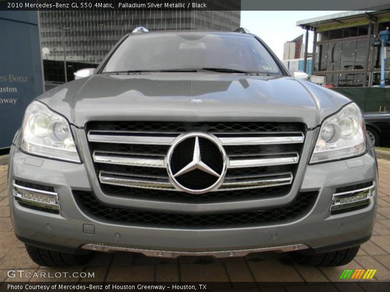 Palladium Silver Metallic / Black 2010 Mercedes-Benz GL 550 4Matic