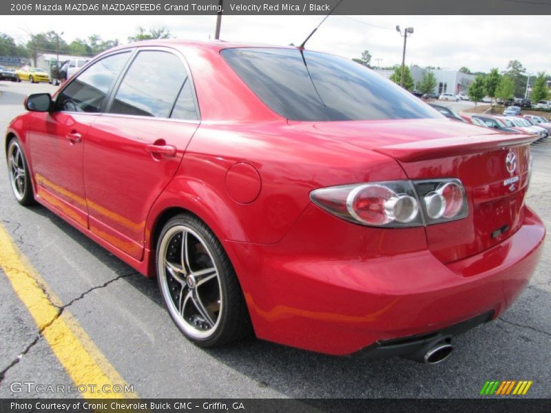 Velocity Red Mica / Black 2006 Mazda MAZDA6 MAZDASPEED6 Grand Touring