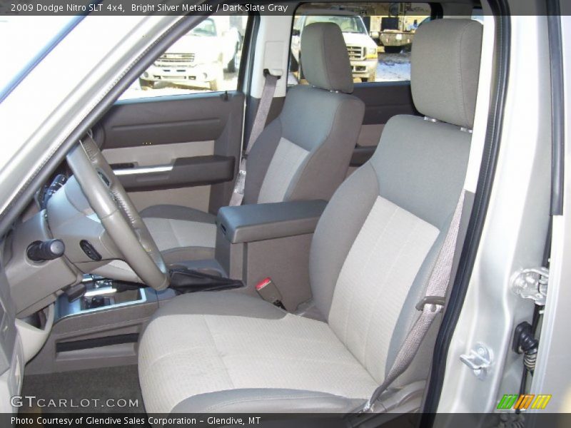 Bright Silver Metallic / Dark Slate Gray 2009 Dodge Nitro SLT 4x4