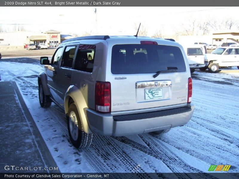 Bright Silver Metallic / Dark Slate Gray 2009 Dodge Nitro SLT 4x4