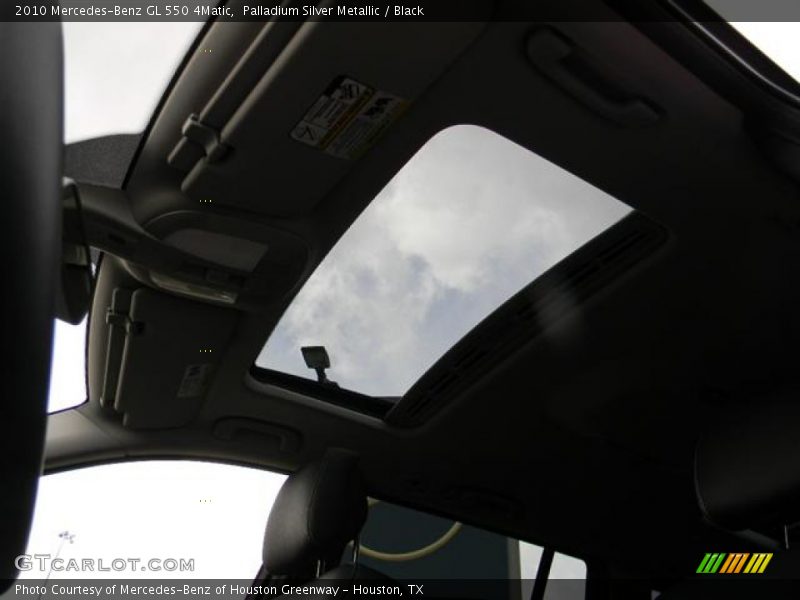 Palladium Silver Metallic / Black 2010 Mercedes-Benz GL 550 4Matic