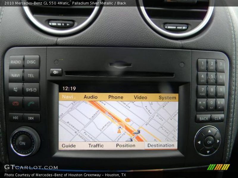 Navigation of 2010 GL 550 4Matic