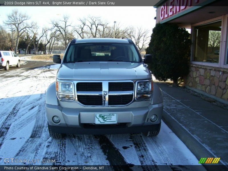 Bright Silver Metallic / Dark Slate Gray 2009 Dodge Nitro SLT 4x4