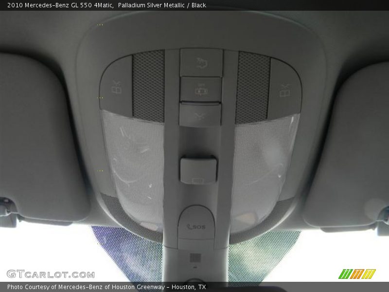 Palladium Silver Metallic / Black 2010 Mercedes-Benz GL 550 4Matic