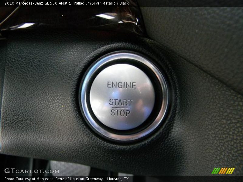 Palladium Silver Metallic / Black 2010 Mercedes-Benz GL 550 4Matic
