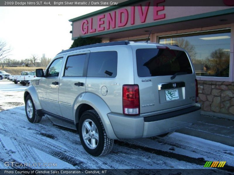 Bright Silver Metallic / Dark Slate Gray 2009 Dodge Nitro SLT 4x4