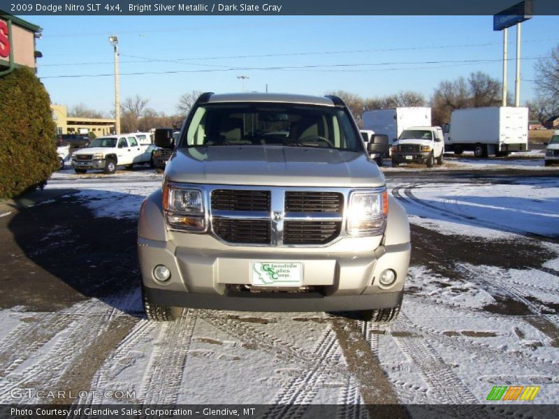 Bright Silver Metallic / Dark Slate Gray 2009 Dodge Nitro SLT 4x4