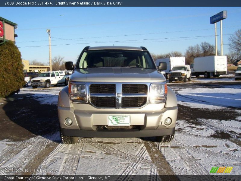 Bright Silver Metallic / Dark Slate Gray 2009 Dodge Nitro SLT 4x4